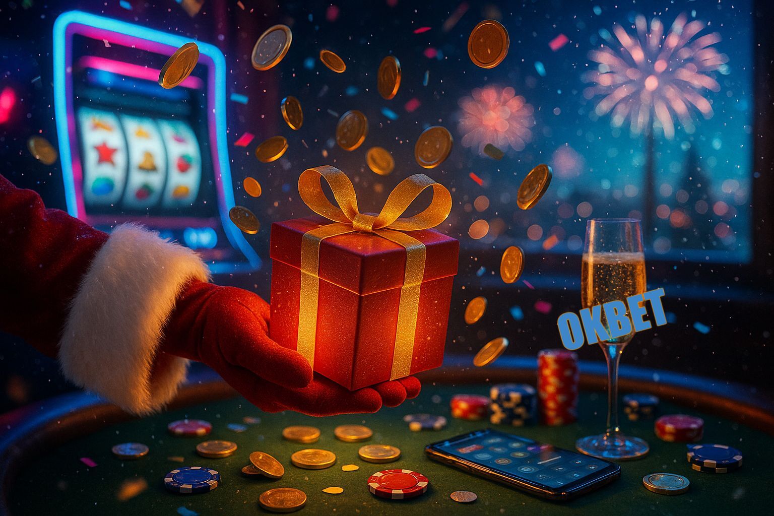 Promoções de Ano Novo no OKBET